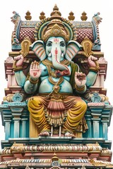 Ornate Ganesha Statue, Hindu Deity