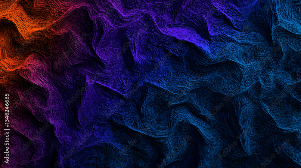 Poster abstract colorful geometric gradient pattern design