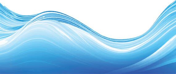 Abstract Blue and White water ocean Curve Background Template with a Modern Light Blue Gradient Design, Perfect for Posters, Brochures, Websites, and Flyers

