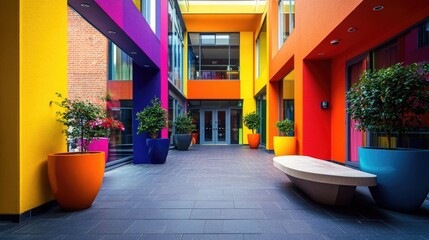 Angel Hotel, Bury St Edmunds. Immersed in Colorful Architecture in the City Center