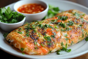 Crispy Shrimp Pancake: A Savory Vietnamese Delight