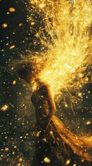 Eco-Efficient Souls: Invisible Spirits Weaving Through Nature's Harmony and Sustainability.