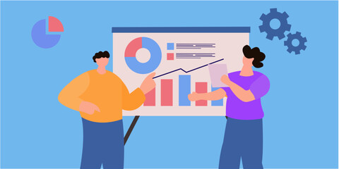 group business team meeting and working collaboration in office workplace concept.