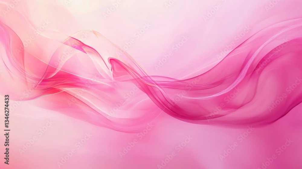 Poster soft pastel pink abstract background with smooth gradient tones and subtle texture, perfect for mode