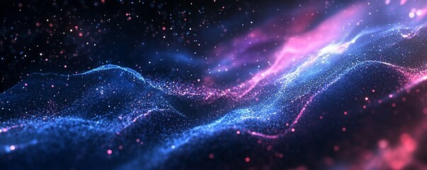 Obraz premium Abstract Digital Waves (1)