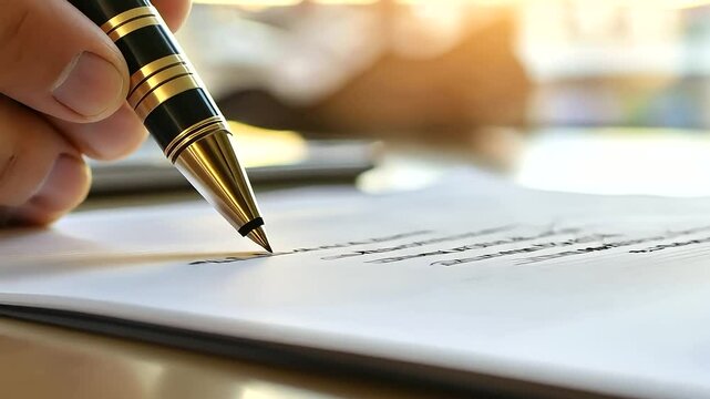 Close-up of a notebook with a hypothesis written and underlined