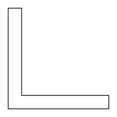 Steel pipe icon in line style