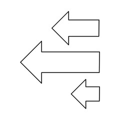 Speed icon in line style