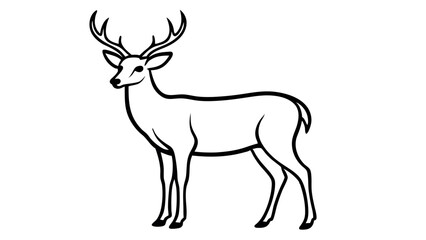 A Deer Silhouette Unveiled