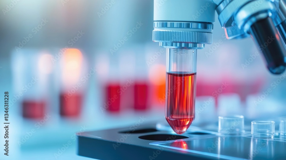 Aufkleber a team of dedicated researchers working together in a laboratory setting using cutting edge technolo