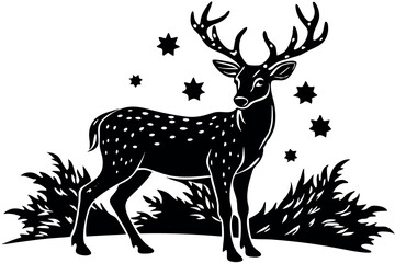 A Deer Silhouette Unveiled