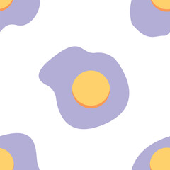 Egg Vector Seamless Pattern Digital Paper – Cute Hand-Drawn Easter Egg Background, Pastel Spring Egg Design, Decorative Egg Texture for Scrapbooking, Wrapping Paper, Fabric, and Digital Projects