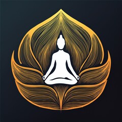 yoga meditation pose