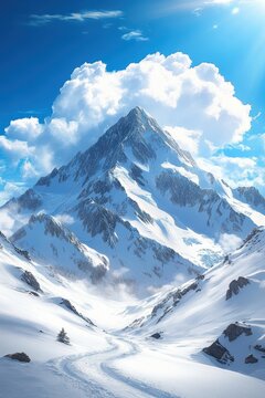 Mountain banner