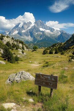 Mountain banner