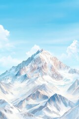 Obraz premium Mountain banner