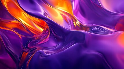AbstractArt Vibrant Purple View Bold Detail Resolution