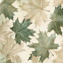 Art Leaves Perspective Subtle Tones Beige Resolution