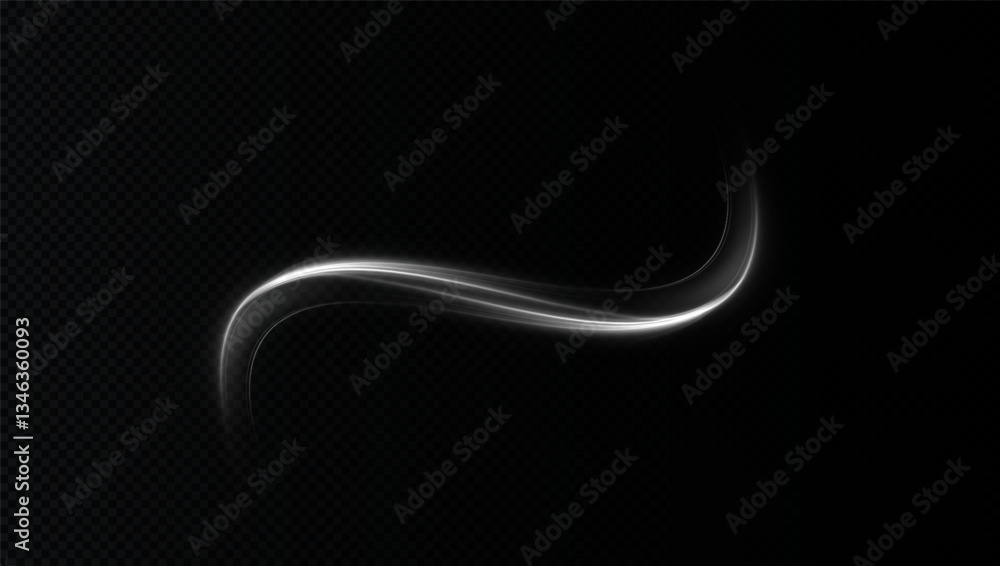 Poster Bright circular light frame with glowing particles and spiral motion. Abstract vector design featuring futuristic neon swirls, sparkles, and vortex energy. Ideal for modern, magic-themed visuals