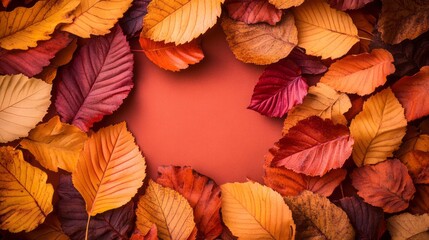 Generic Rich Autumn Overview Detail Festive Orange