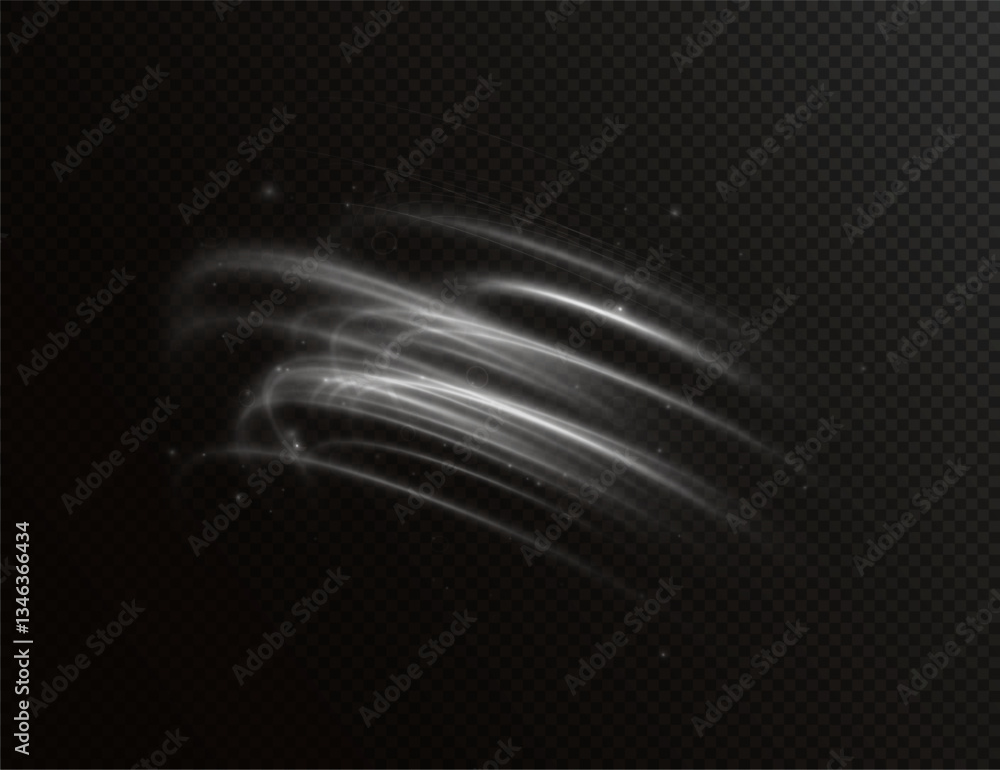 Poster bright spiral light effect with swirling neon curves, glowing particles, and energy flares. ideal fo