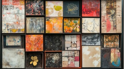 Abstract Art Collection: A Multifaceted Tapestry of Color and Texture