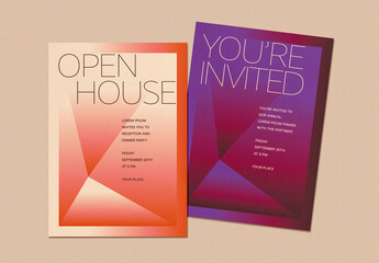 Business Event Invitation Layouts