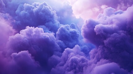 Fototapeta premium Generic Mystical Blue Moment Purple High Captivating