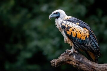 Fototapeta premium Beautiful vulture banner
