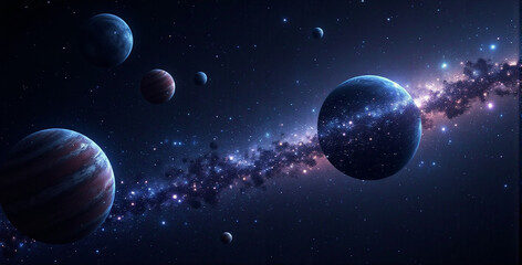 Cosmic Marvel: A Stunning View of Planets in Space