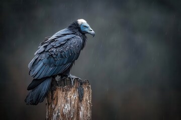 Fototapeta premium Beautiful vulture banner