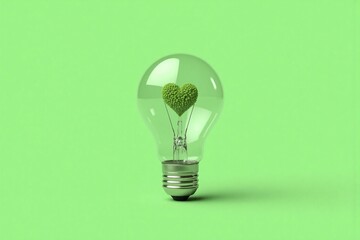 light bulb with a plant growing out of it