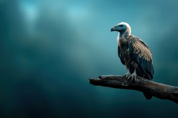 Fototapeta premium Beautiful vulture banner