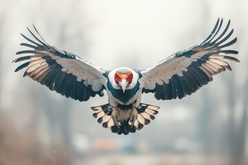 Obraz premium Beautiful vulture banner