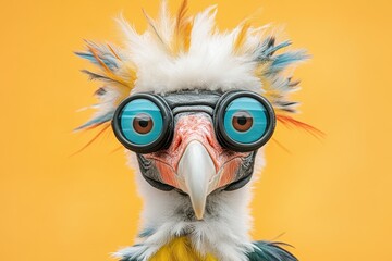 Obraz premium Beautiful vulture banner