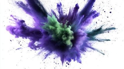 Generic Vibrant Green View High Bold Resolution Purple