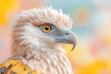 Fototapeta premium Beautiful vulture banner