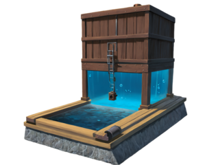 Conceptual Trapdoor-Controlled Water Tank for Submersive Escape Training