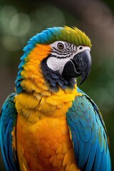 Obraz premium there is a small table in a room with a window