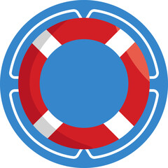 Lifeguard Chair: An icon of a lifeguard sitting on a raised chair, symbolizing beach or poolside safety and monitoring.