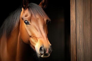 Obraz premium Horse banner