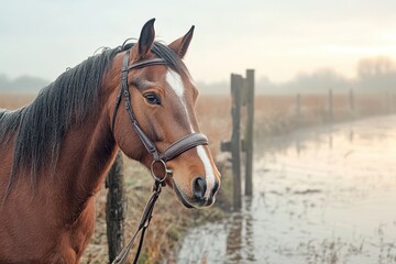 Obraz premium Horse banner