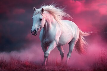 Obraz premium Horse banner