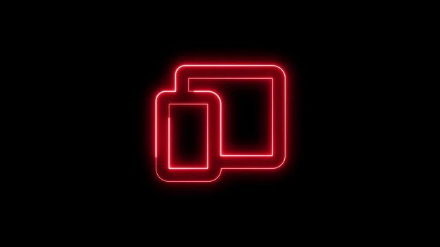 Neon Tab Screen Icon, Ic&ocirc;ne Onglet &Eacute;cran N&eacute;on, Neon Tab Bildschirm-Icon, Icono Pesta&ntilde;a Pantalla Ne&oacute;n, &Iacute;cone Aba Tela Neon, Icona Scheda Schermo Neon, ネオンタブスクリーンアイコン, Neonowa Ikona Karty Ekranu