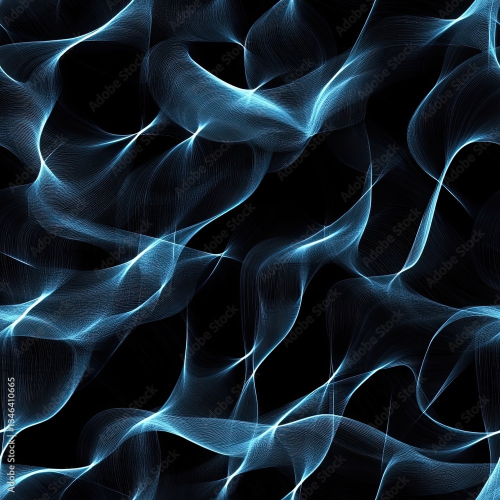 Poster abstract x ray pattern luminous waveforms seamless texture for medical science and tech designs