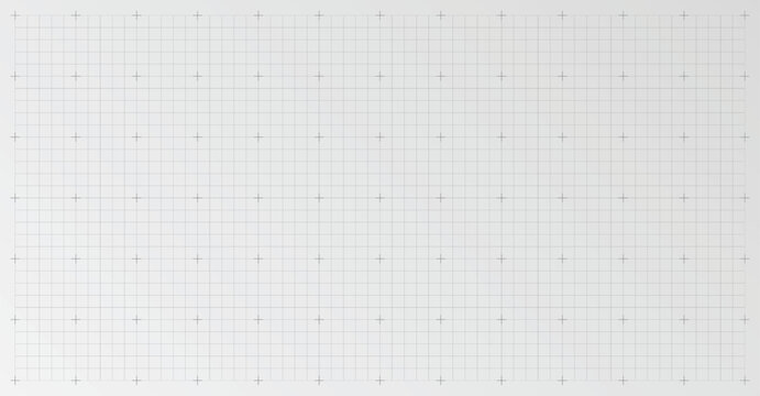 Light gray architectural blueprint background with a fine grid. Vector illustration of a professional grid paper for engineering and urban planning.

