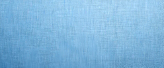 Blue abstract background. Texture of natural cotton fabric. Blue banner with copy space for your design.
