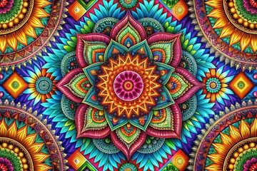 Intricate Patterns, Abstract Designs, Geometric Shapes, Modern Art