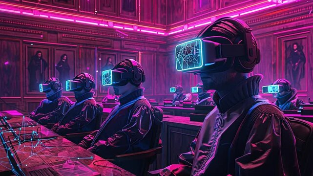 Virtual trial experience in augmented reality for futuristic judiciary settings with immersive technology
