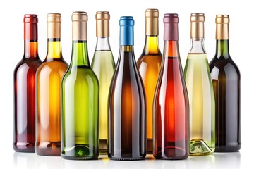 Wine Bottles Clipart - Elegant Bottle Designs